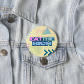 90年代のEat+the+Richな雰囲気ボタン 缶バッジ (インサイチュ)