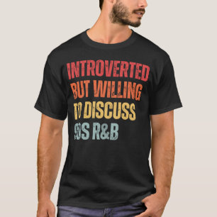 90年代のR&Bは内向きだが、90年代のRnBについて話し合う Tシャツ
