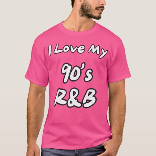 90年代のRbが大好き Tシャツ (正面)