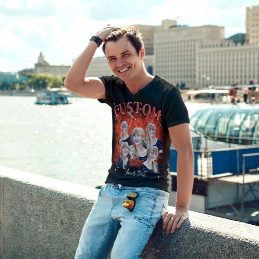 90年代のTシャツラップののカスタムTシャツ Tシャツ