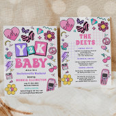 90年代のY2Kバチェロレッテ週末の日程にバッハ 招待状