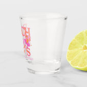 90年代へのバッハ – レトロバチェロレッテデザイン ショットグラス (右)