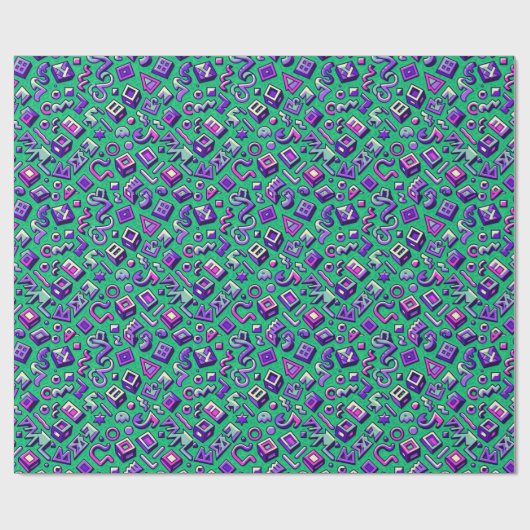 90年代へようこそ ラッピングペーパー (フラット)