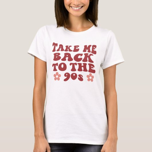90年代へ戻ろう Tee Tシャツ (正面)