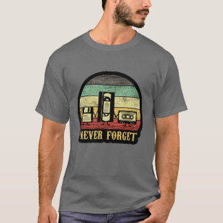 90年代を忘れないステッカー ビンテージ Tシャツ