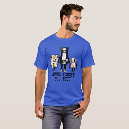 90年代を忘れない Tシャツ (正面フル)