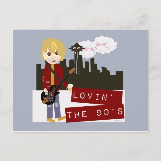90年代を見失う! ポストカード (正面)