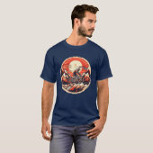 90年代カラーマウンテンバイク仲間 Tシャツ (正面フル)