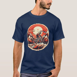 90年代カラーマウンテンバイク仲間 Tシャツ