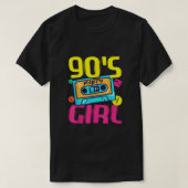 90年代ガールズ衣装90年代パーティーガールコスチューム1990年代Fas Tシャツ (デザイン正面)