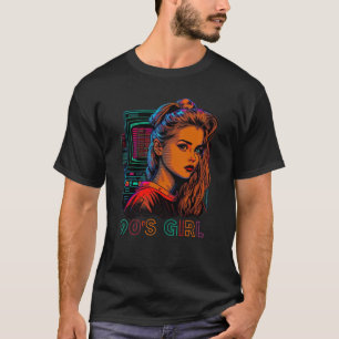 90年代ガール1990年代ファッションテーマパーティー衣装90年代 Tシャツ