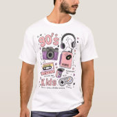 90年代キッズの懐かしさ Tシャツ (正面)