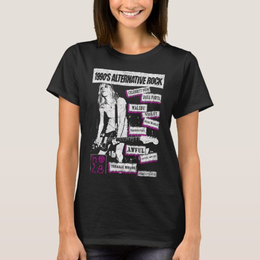90年代クラック・パンクバンド Tシャツ (正面)