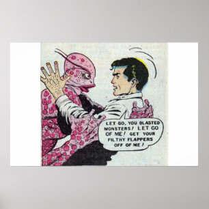 90年代ゴールデンエイジホラー漫画 怖いレトロ漫画 ポスター