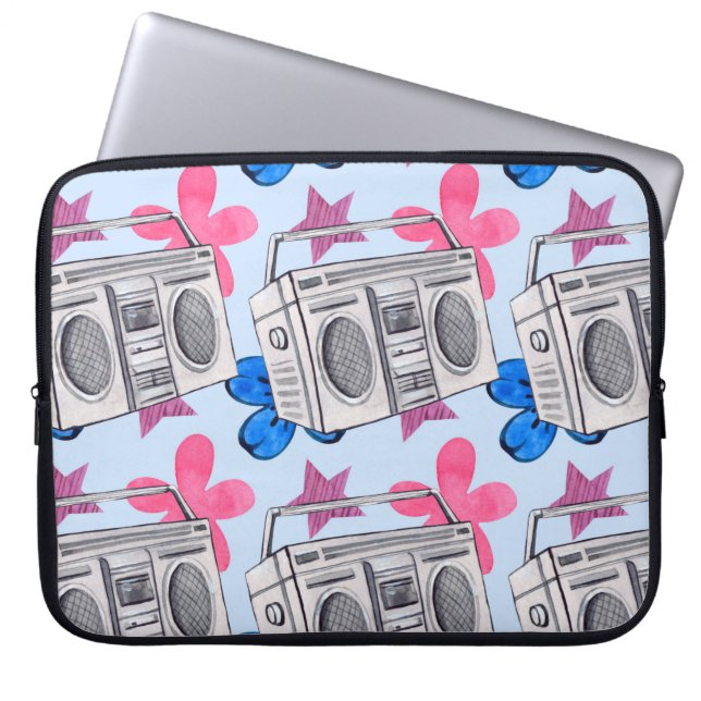 90年代スタイル ラップトップスリーブ (正面)