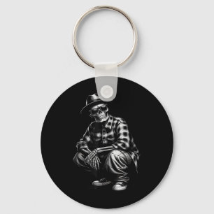 90年代チカーノ メキシコ系ギャング スカル キーホルダー