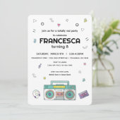 90年代トータル素晴らしいテーマ誕生日 招待状 (スタンド正面)