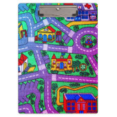 90年代ノスタルジア、トラックカーロード90年代ノスタルジック クリップボード (正面)