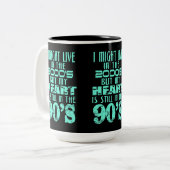 90年代ハート ツートーンマグカップ (正面左)