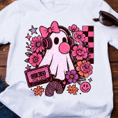 90年代バブルガム風レトロな幽霊ガールハロウィン スウェットシャツ