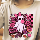 90年代バブルガム風レトロな幽霊ガールハロウィン スウェットシャツ