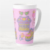 90年代パターン カフェラテマグ (右アングル)