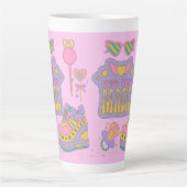 90年代パターン カフェラテマグ (正面)