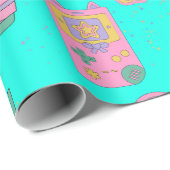 90年代パターン ラッピングペーパー (ロールコーナー)