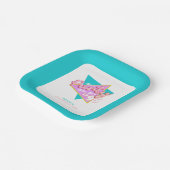 90年代パーティー1995年30歳の誕生日パーティー ペーパープレート (傾斜あり)