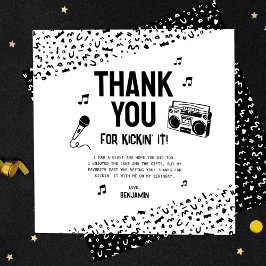 90年代ヒップホップに感謝 サンキューカード