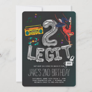 90年代ヒップホップ誕生日パーティー Two Legit to Quit