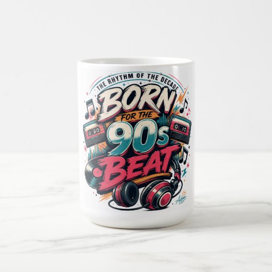 90年代ビートTシャツ コーヒーマグカップ (中央)