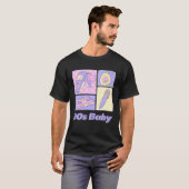 90年代ベイビー ヴィンテージ レトロ スタイル Tシャツ (正面フル)