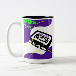 90年代ベビーミレニアルママ ツートーンマグカップ