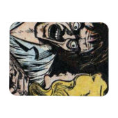 90年代ホラーヴィンテージ漫画漫画本愛好家 マグネット (横)
