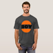 90年代ポップカルチャー vintageデザインの少年 tシャツ (正面フル)