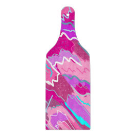 90年代マゼンダポップ・アートのンのノスタルジアアート カッティングボード