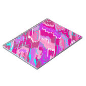 90年代マゼンダポップ・アートのンのノスタルジアアート ノートブック (左側)