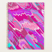 90年代マゼンダポップ・アートのンのノスタルジアアート プランナー手帳 (正面)