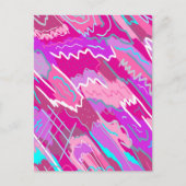 90年代マゼンダポップ・アートのンのノスタルジアアート ポストカード (正面)
