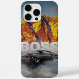 90年代マッスルカーのスマホケース | レトロクラシックカー デザ iPhone 16 PRO MAXケース