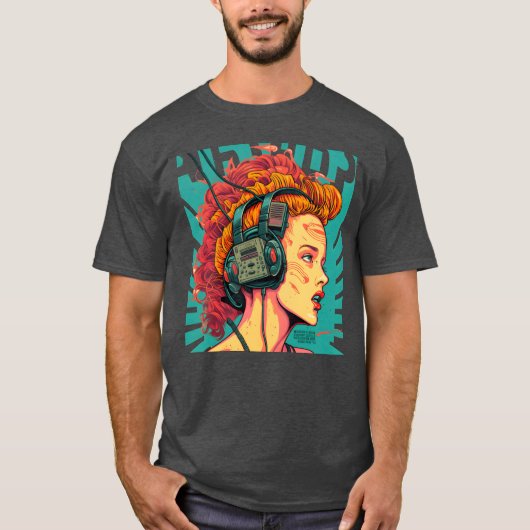 90年代ミュージックヴィンテージ Tシャツ (正面)