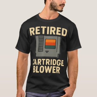 90年代レトロゲーム カートリッジブロワー Tシャツ