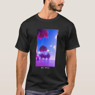 90年代レトロ日本語ヴェイパーウェーブおたく美学6 Tシャツ