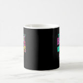90年代レトロ花嫁 90年代の花嫁 バチェロレッテパーティー コーヒーマグカップ (中央)