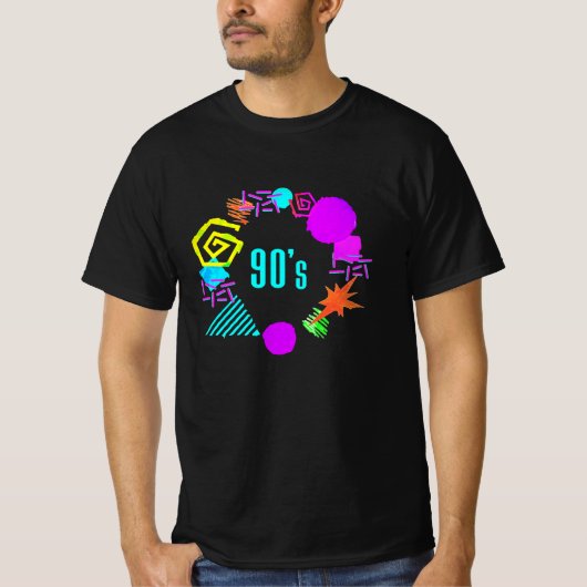 90年代レトロ90年代のパーティーヴィンテージパーティー90年代 Tシャツ (正面)