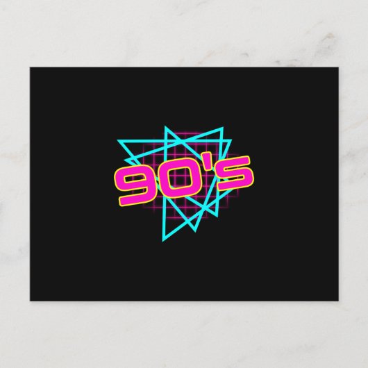 90年代レトロ 1990 ヴィンテージ 90年代ラバー 90年代コスチューム ポストカード (正面)