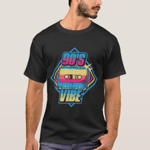 90年代ヴィーベヴィンテージ音楽愛好家90年代コスチュームパーティーニン Tシャツ