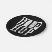 90年代古ヒップホップダミセラップのタ ペーパープレート (アングル)