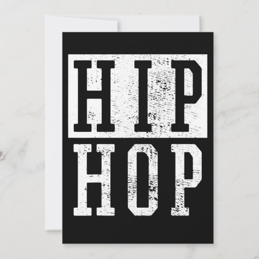 90年代古ヒップホップダミセラップのタ 招待状 (正面)